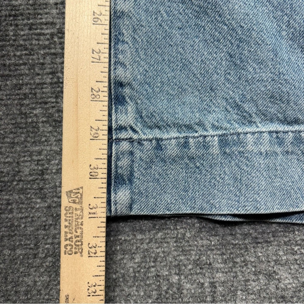 Madewell Jeans Womens 33 (38x31) Blue Super Wide Leg Preppy Modern Denim Skater - Picture 9 of 14
